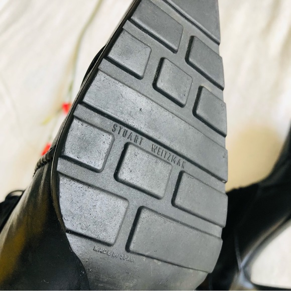 HP *Stuart Weitzman | Stunning RARE Lace Up Booties - Picture 6 of 16